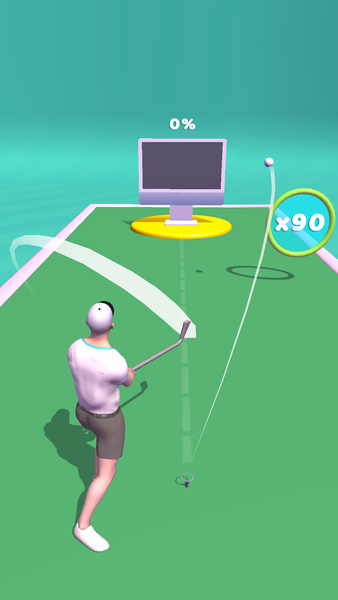 Golf Shoot! - Gameplay image of android game
