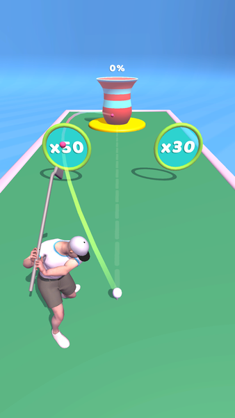 Golf Shoot! - Gameplay image of android game