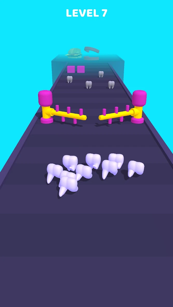 Tooth Run: Smile Rush - عکس بازی موبایلی اندروید