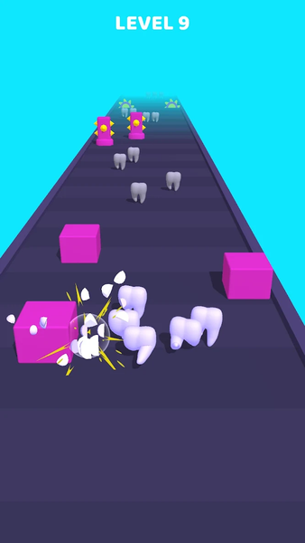 Tooth Run: Smile Rush - عکس بازی موبایلی اندروید