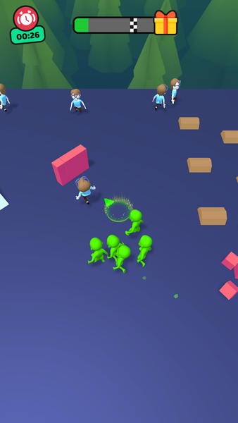 Zombie Wave - Gameplay image of android game