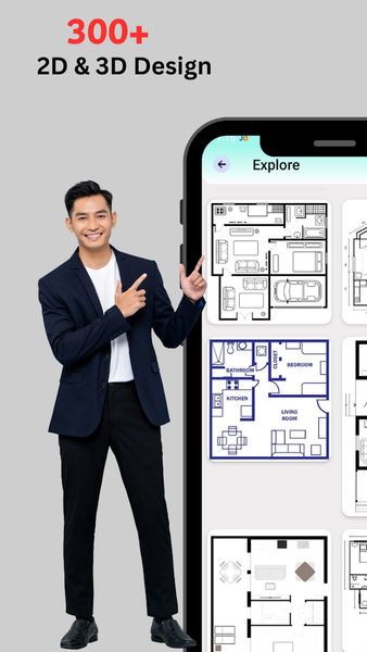 Floor Planner: Home Design - عکس برنامه موبایلی اندروید
