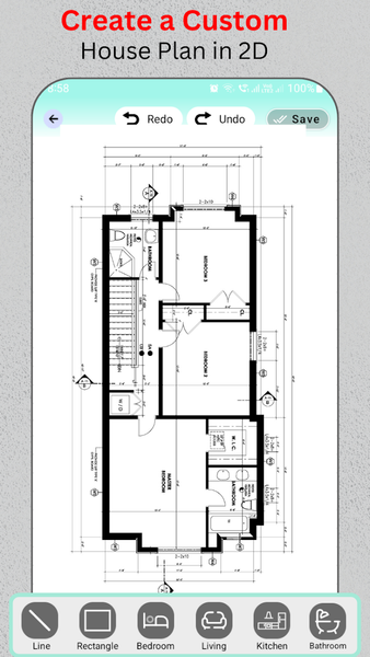 Floor Planner: Home Design - عکس برنامه موبایلی اندروید