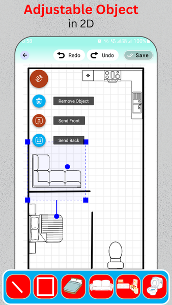 Floor Planner: Home Design - عکس برنامه موبایلی اندروید