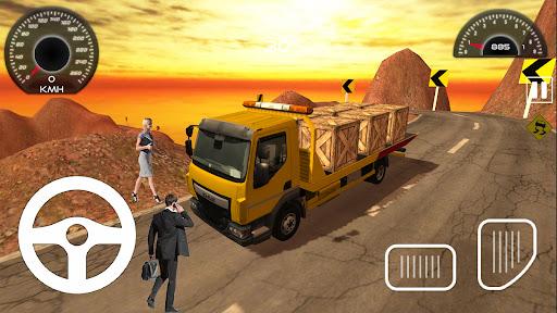 Truck Simulator - Cargo Games - Gameplay image of android game