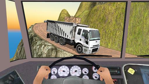 Truck Simulator - Cargo Games - Gameplay image of android game