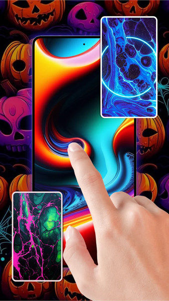 Flow Simulation Live Wallpaper - عکس برنامه موبایلی اندروید