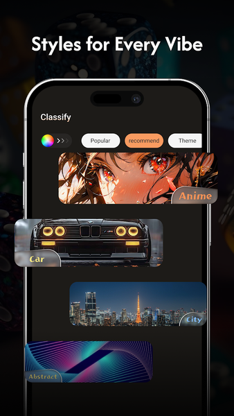 Flow Walls Launcher - Image screenshot of android app
