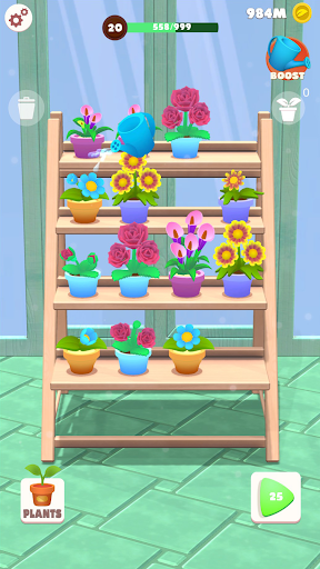 Flower King: Collect and Grow - Gameplay image of android game