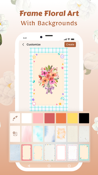Flower Language Wallpaper DIY - عکس برنامه موبایلی اندروید