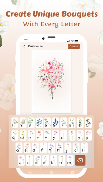 DIY Flower Language App - عکس برنامه موبایلی اندروید