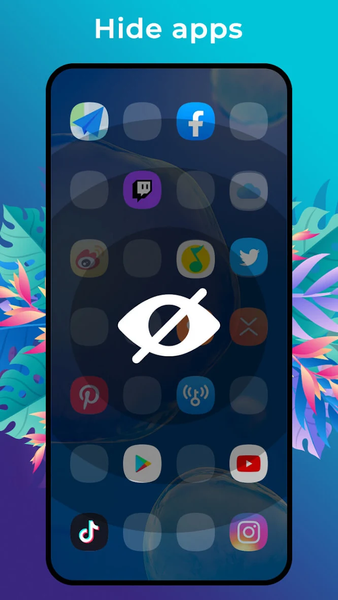 Flower Launcher, beauty themes - عکس برنامه موبایلی اندروید