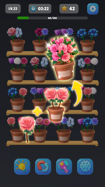 Flower Sort: Bloom Puzzle Game - عکس بازی موبایلی اندروید