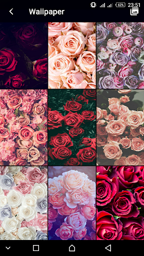 Roses Flowers Spring Lock Screen - عکس برنامه موبایلی اندروید