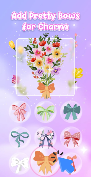 Flower Language Keyboard - عکس برنامه موبایلی اندروید