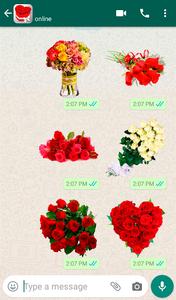 Flowers Stickers for WhatsApp 🌷🌹💐 WAStickerApps – استیکر واتساپ گل - عکس برنامه موبایلی اندروید
