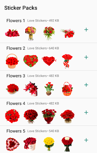 New WAStickerApps Flowers 🌷🌹 Bouquet Stickers - Image screenshot of android app
