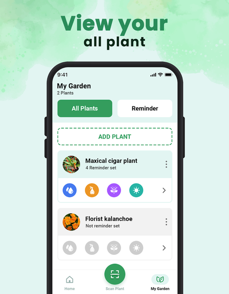 Plant Identifier - Iplant - عکس برنامه موبایلی اندروید