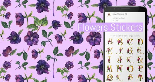 Flowers Stickers for WhatsApp - عکس برنامه موبایلی اندروید