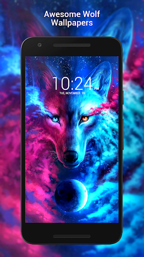 Wolf Wallpaper HD - Image screenshot of android app