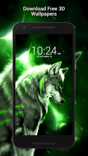 Wolf Wallpaper HD - Image screenshot of android app