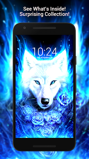 Wolf Wallpaper HD - Image screenshot of android app
