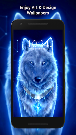 Wolf Wallpaper HD - Image screenshot of android app