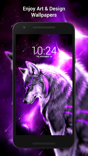 Wolf Wallpaper HD - Image screenshot of android app