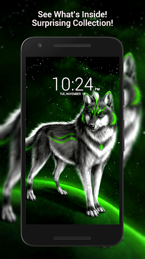 Wolf Wallpaper HD - Image screenshot of android app