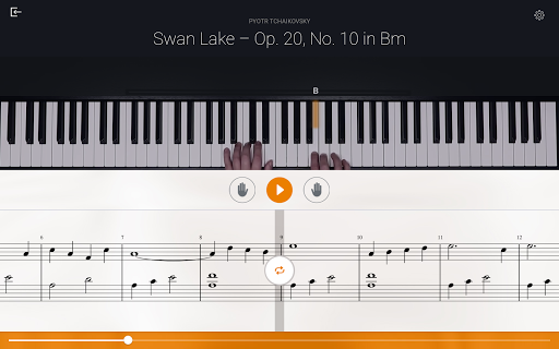 flowkey: Learn piano - عکس برنامه موبایلی اندروید