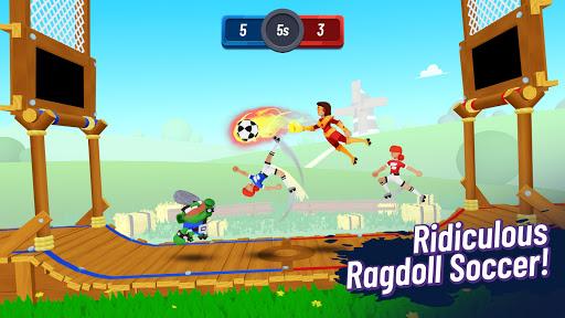 Ballmasters: Ragdoll Soccer - Gameplay image of android game