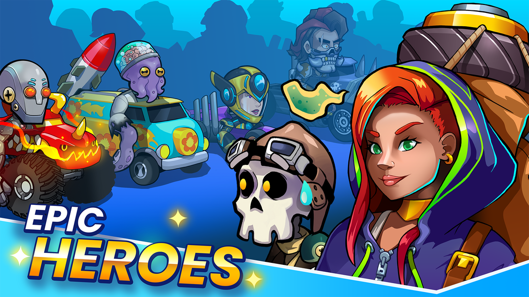 Smash Stars: Epic Car Battles! - عکس برنامه موبایلی اندروید