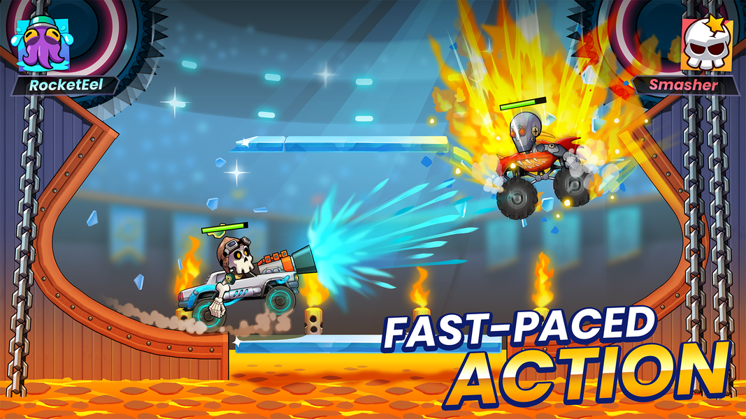 Smash Stars: Epic Car Battles! - Image screenshot of android app