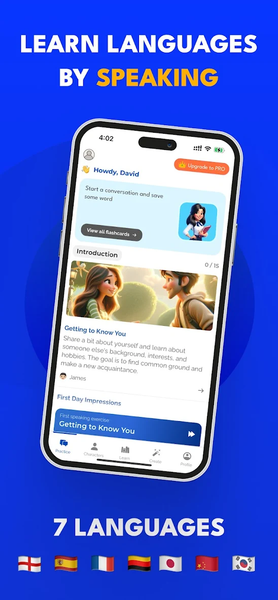 FluentPal: Get fluent faster - عکس برنامه موبایلی اندروید