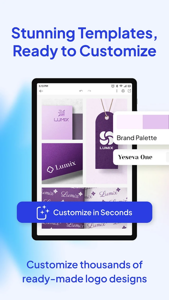 Fluer AI Logo Maker - عکس برنامه موبایلی اندروید
