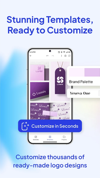Fluer AI Logo Maker - Image screenshot of android app