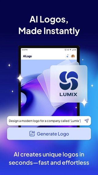 Fluer AI Logo Maker - عکس برنامه موبایلی اندروید