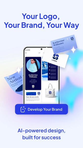 Fluer AI Logo Maker - عکس برنامه موبایلی اندروید