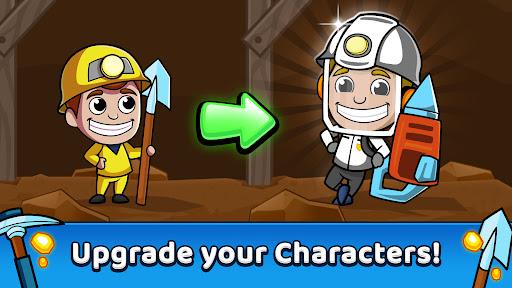 Idle Miner Tycoon: Gold & Cash - Gameplay image of android game