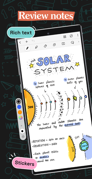 Noteshelf 3: Digital Notes - عکس برنامه موبایلی اندروید