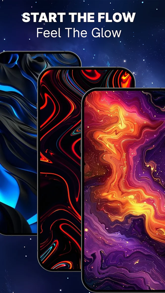 Fluid Magic: ۴D Live Wallpaper - عکس برنامه موبایلی اندروید