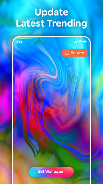 4K & HD Fluid Live Wallpaper - Image screenshot of android app
