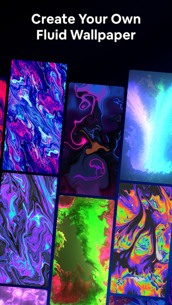 Magic Fluid Wallpapers - عکس برنامه موبایلی اندروید