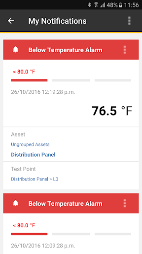 Fluke Connect - عکس برنامه موبایلی اندروید