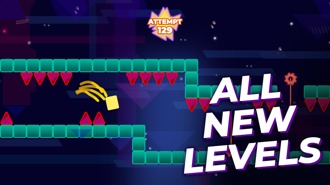 The Impossible Game ۲ - عکس بازی موبایلی اندروید