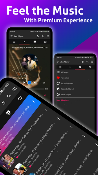 FLV Video Player - mVid Player - عکس برنامه موبایلی اندروید