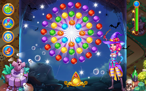 witch magic shooter - Gameplay image of android game