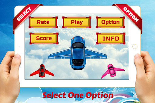 Flying Car Racing Simulator - عکس بازی موبایلی اندروید