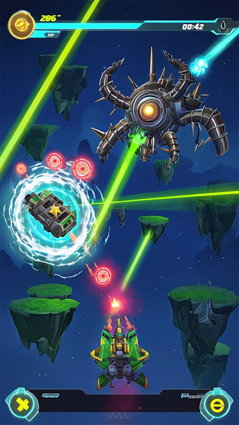 FlyCraft: Battle Skies - عکس بازی موبایلی اندروید