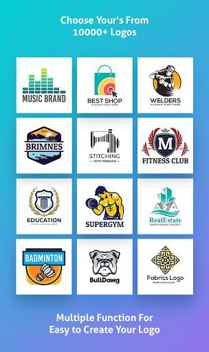 Logo Maker & Logo Creator - عکس برنامه موبایلی اندروید